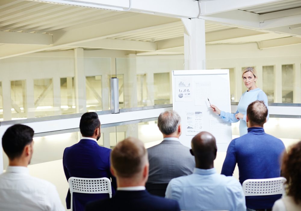Teaching business people